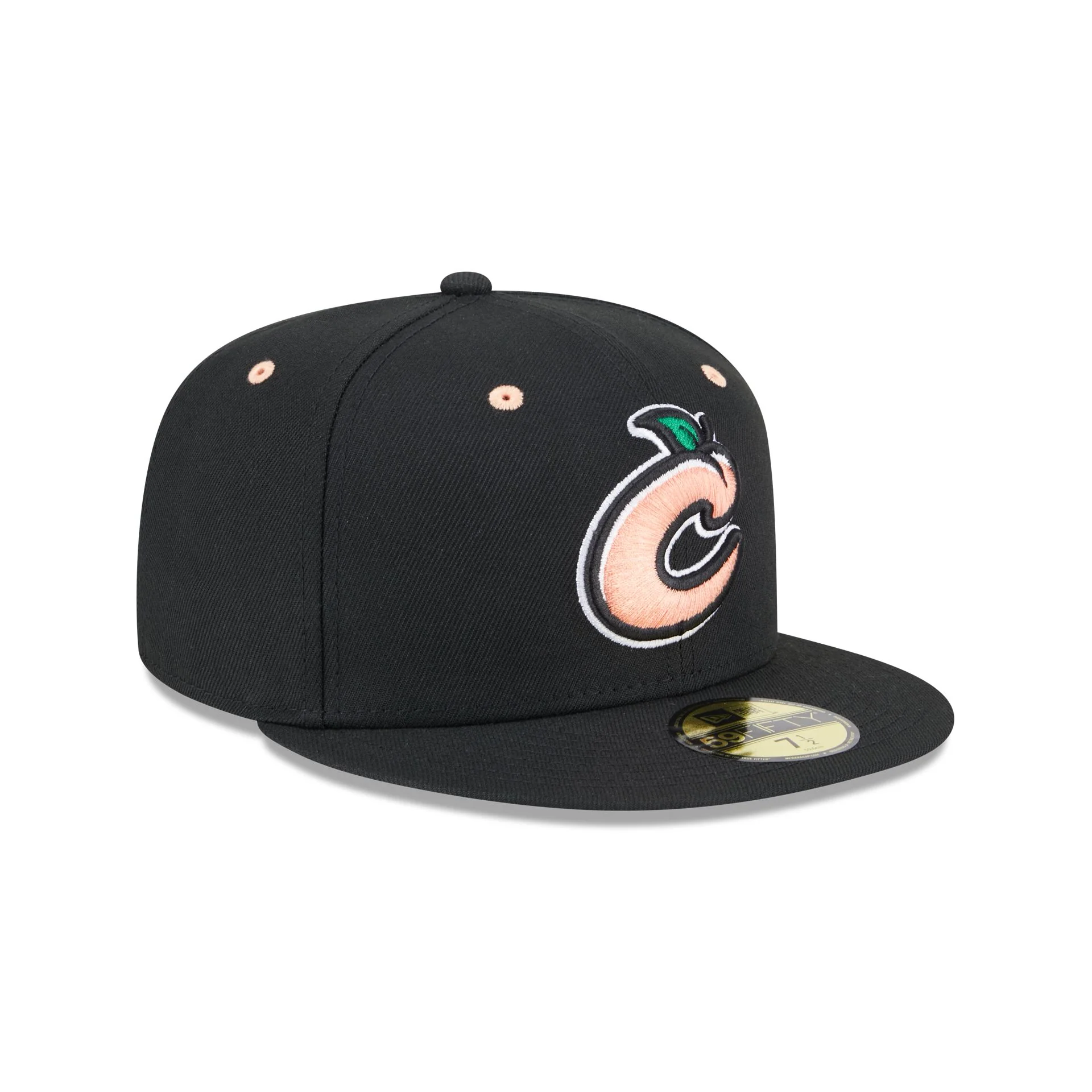 Columbus Clingstones Alternate Black 59FIFTY Fitted Hat