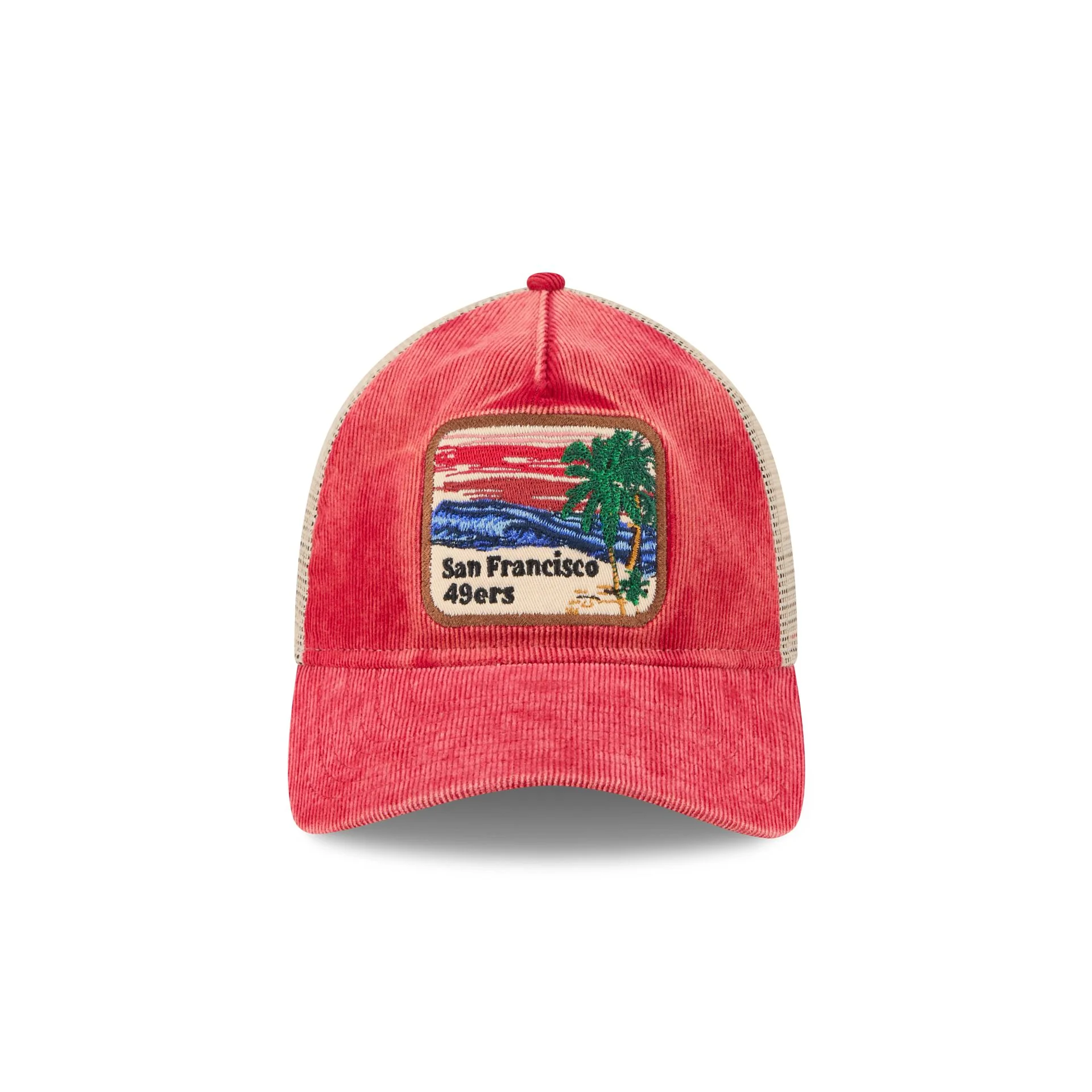 San Francisco 49ers Vintage Landscape 9TWENTY A-Frame Trucker Hat