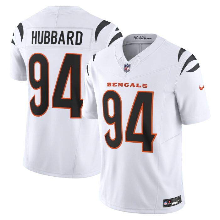 Men’s Cincinnati Bengals Sam Hubbard Nike White Vapor F.U.S.E. Limited Jersey