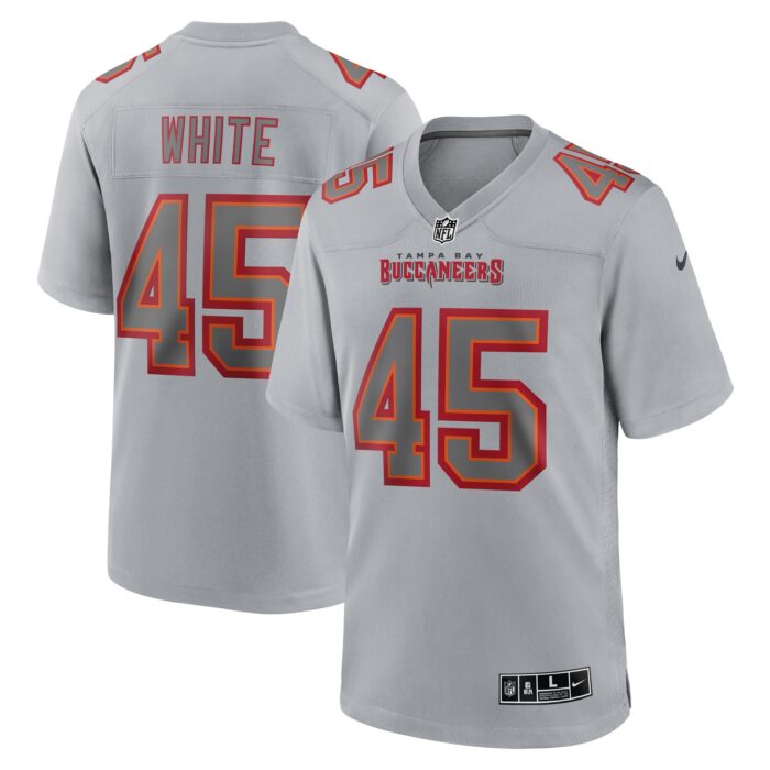Men’s Tampa Bay Buccaneers Devin White Nike Gray Atmosphere Fashion Game Jersey