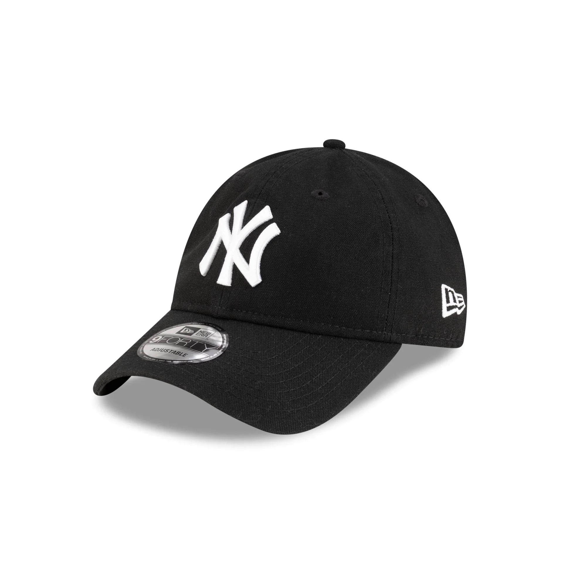 New York Yankees Black Duck Canvas 9FORTY Adjustable Hat