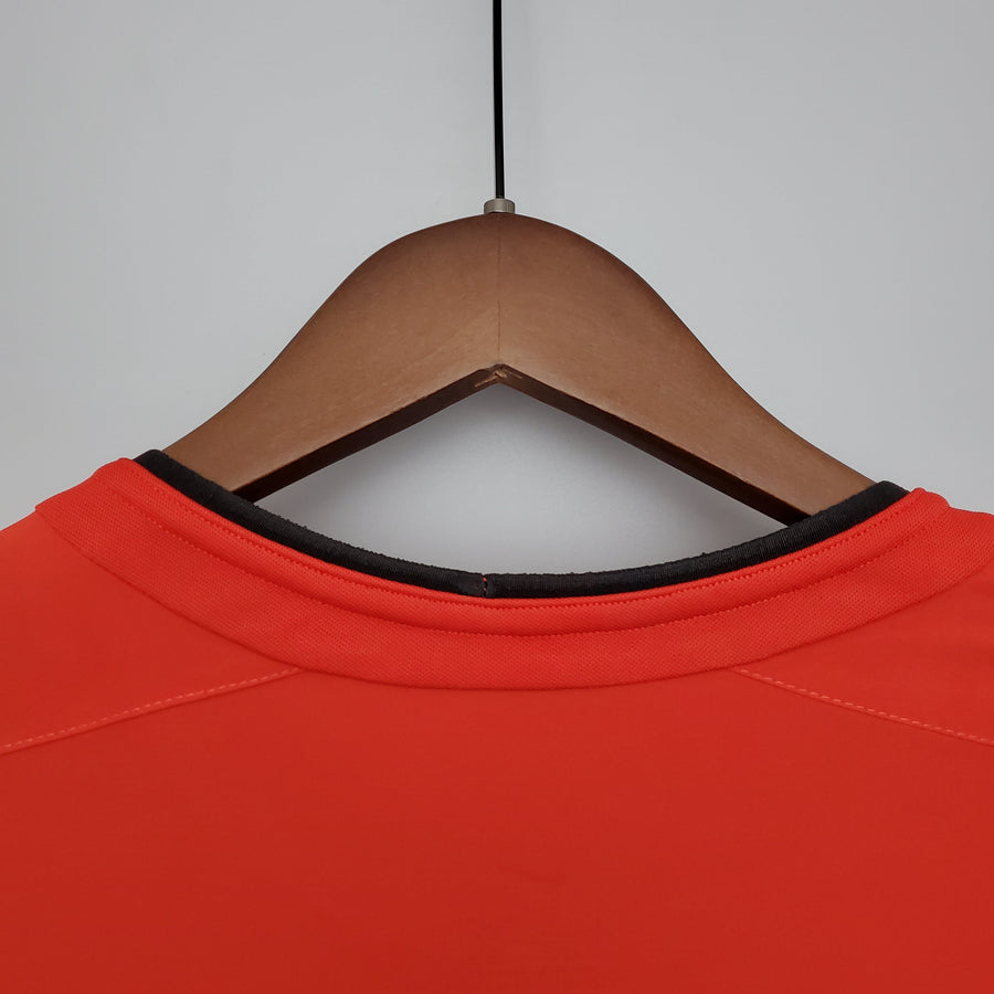 Manchester United Home Jersey 02/04 Retro Long Sleeve