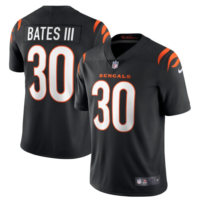 Men’s Cincinnati Bengals Jessie Bates III Nike Black Vapor Limited Jersey