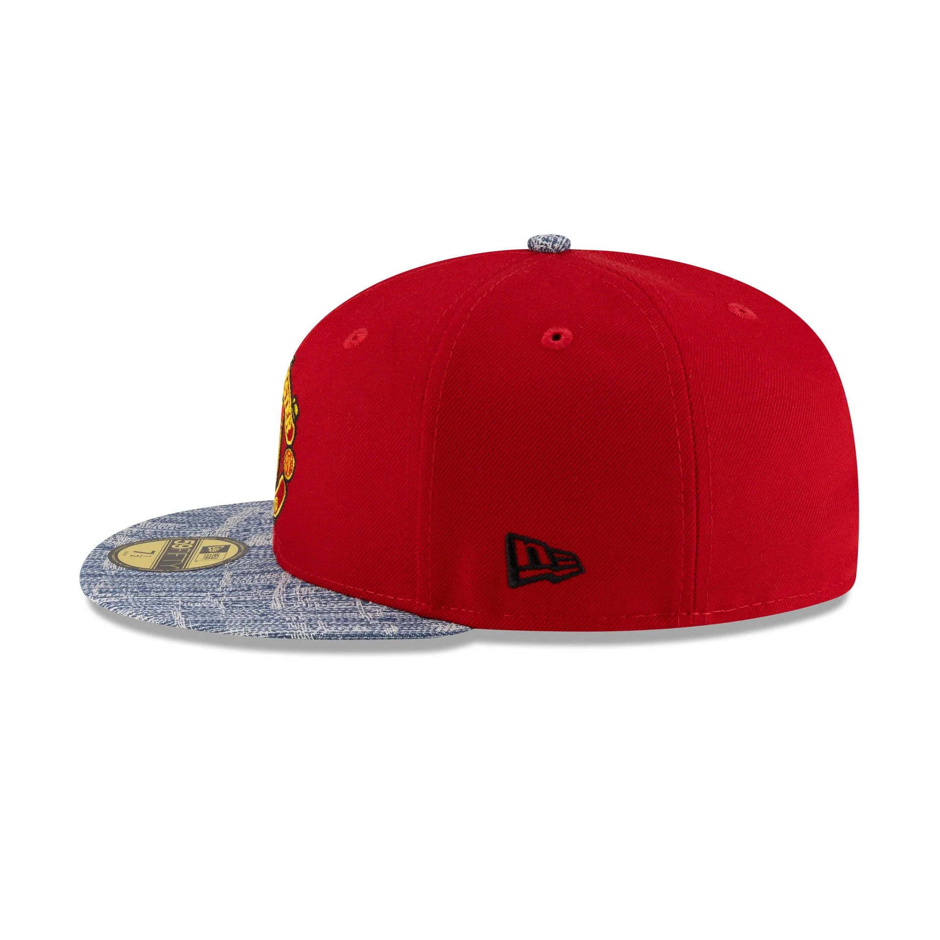 Manchester United FC Red Denim 59FIFTY Fitted Hat