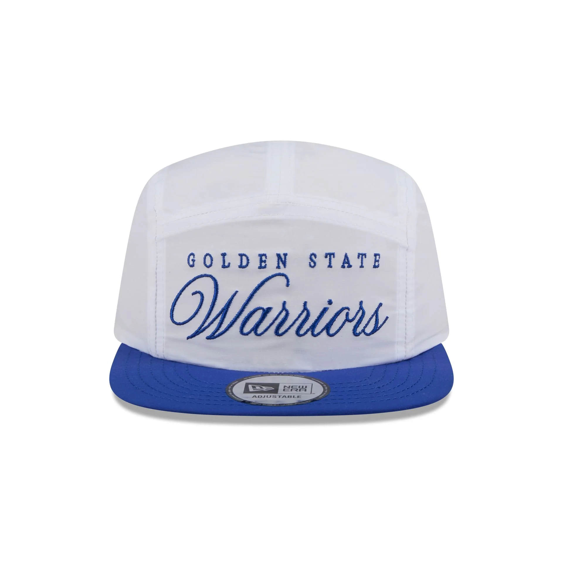 Golden State Warriors 2025 Draft Camper Strapback Hat
