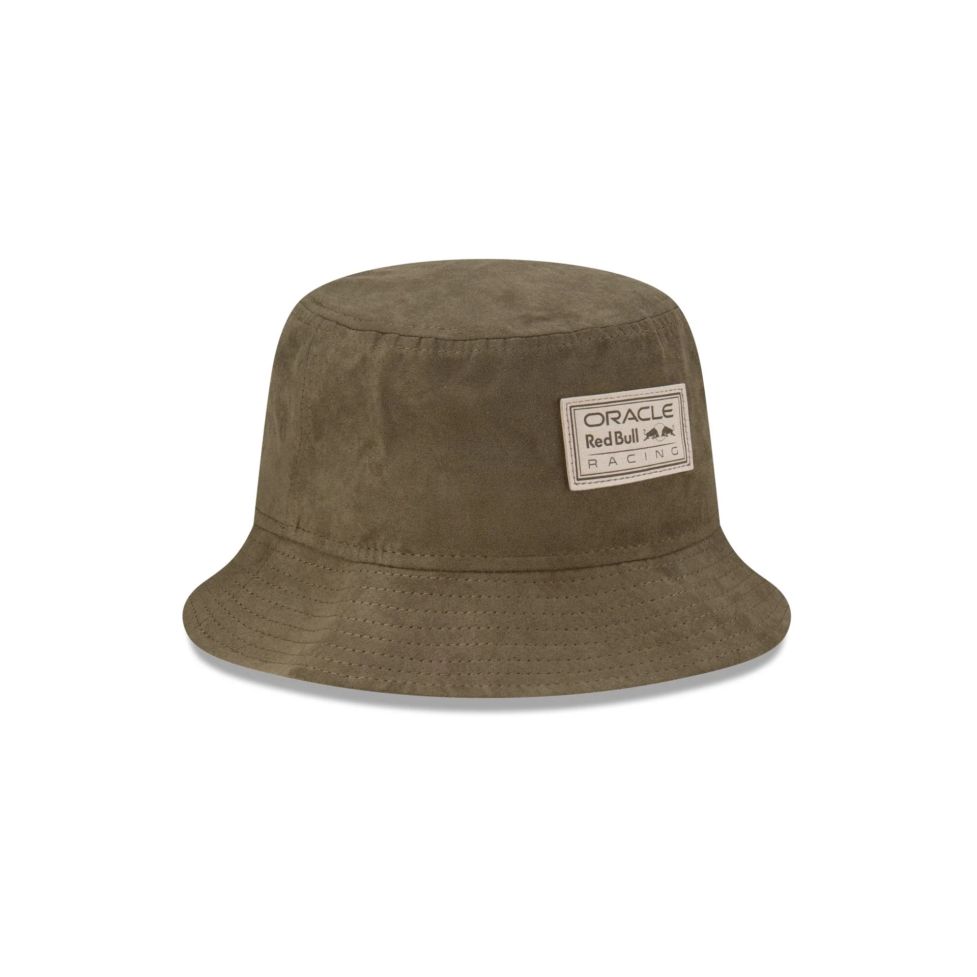 Oracle Red Bull Racing Faux Suede Olive Bucket Hat