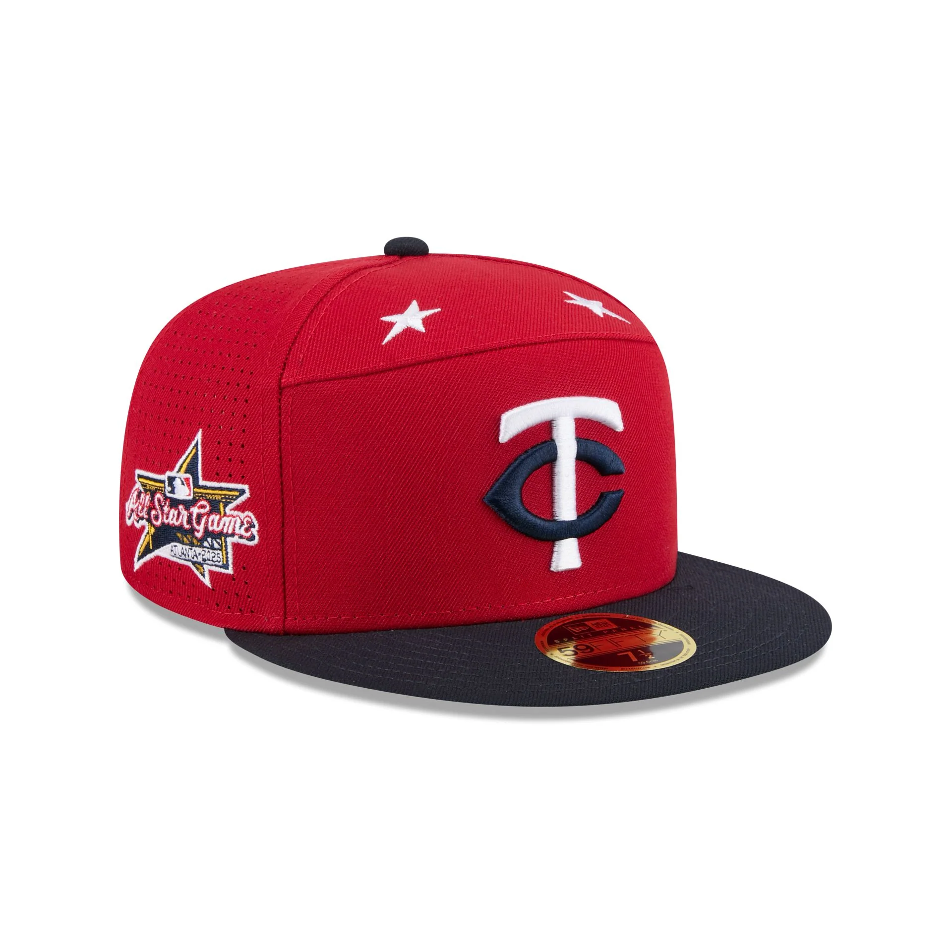 Minnesota Twins 2025 All-Star Game Split Panel 59FIFTY Fitted Hat