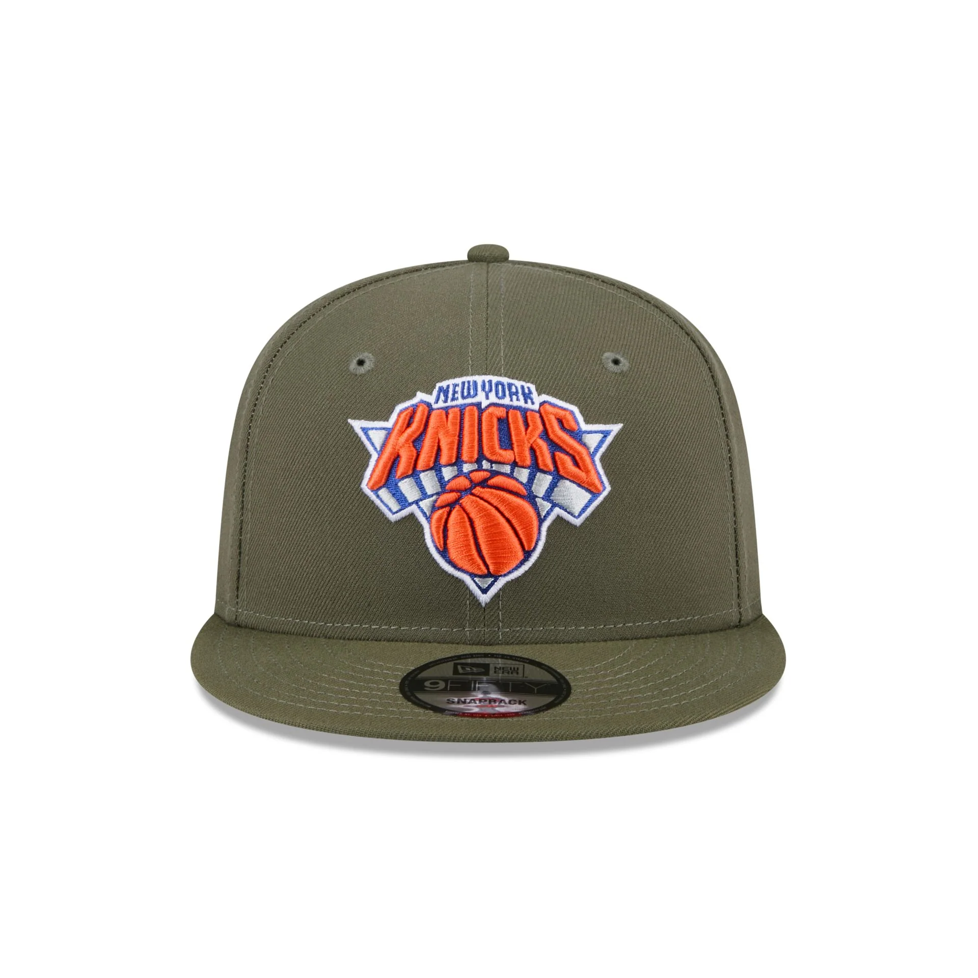 New York Knicks Olive 9FIFTY Snapback Hat
