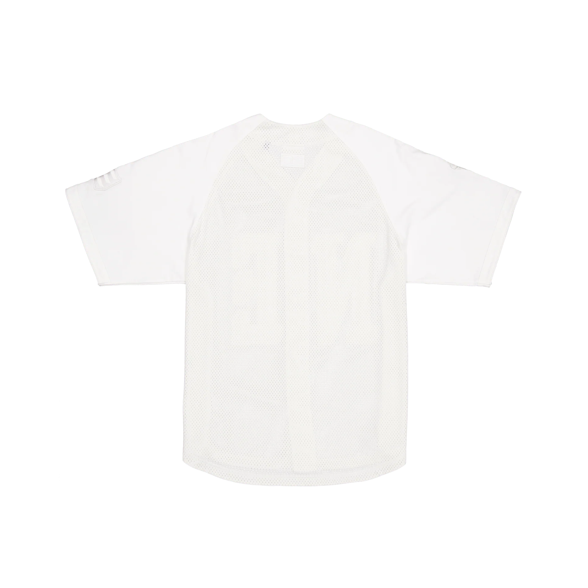 Warren College White Raglan Baseball Jersey