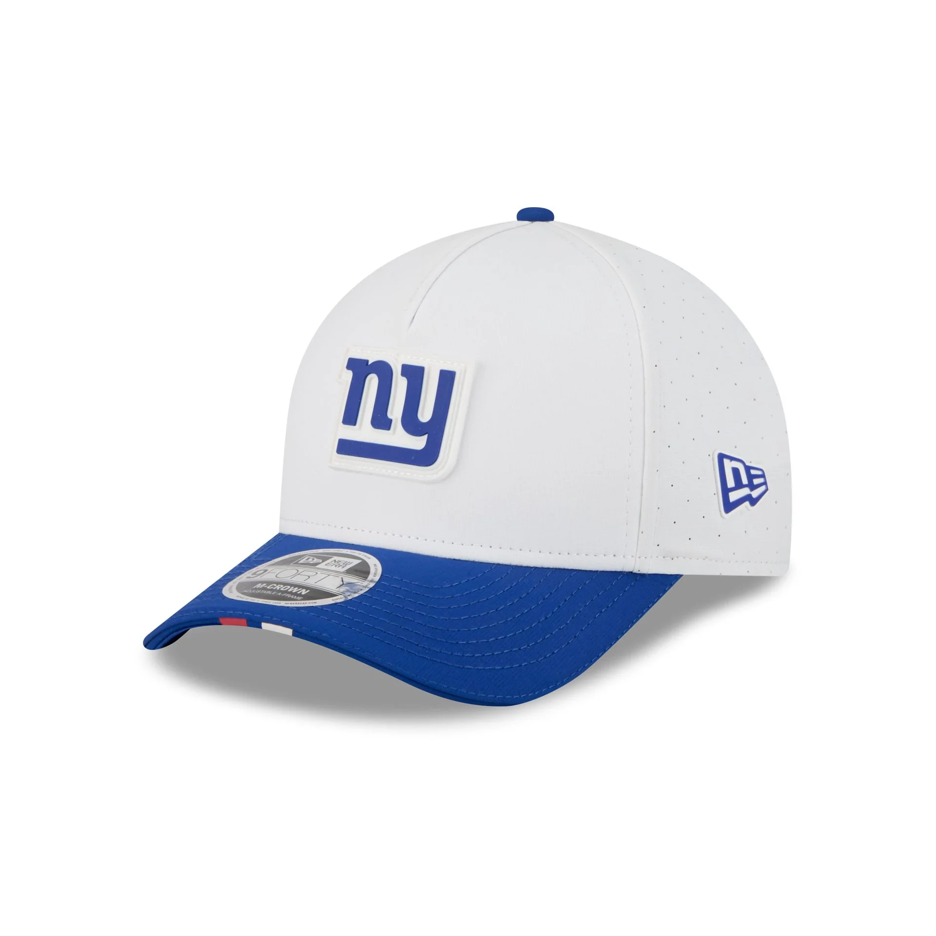 New York Giants 2025 Training 9FORTY M-Crown A-Frame Snapback Hat