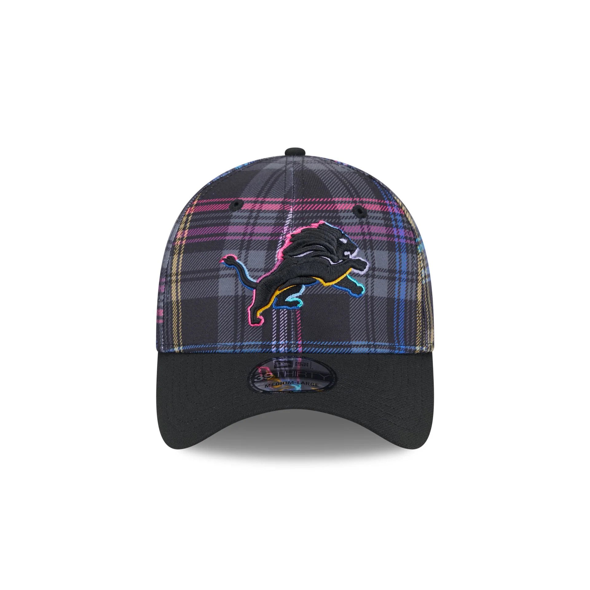 Detroit Lions 2024 Crucial Catch 39THIRTY Stretch Fit Hat