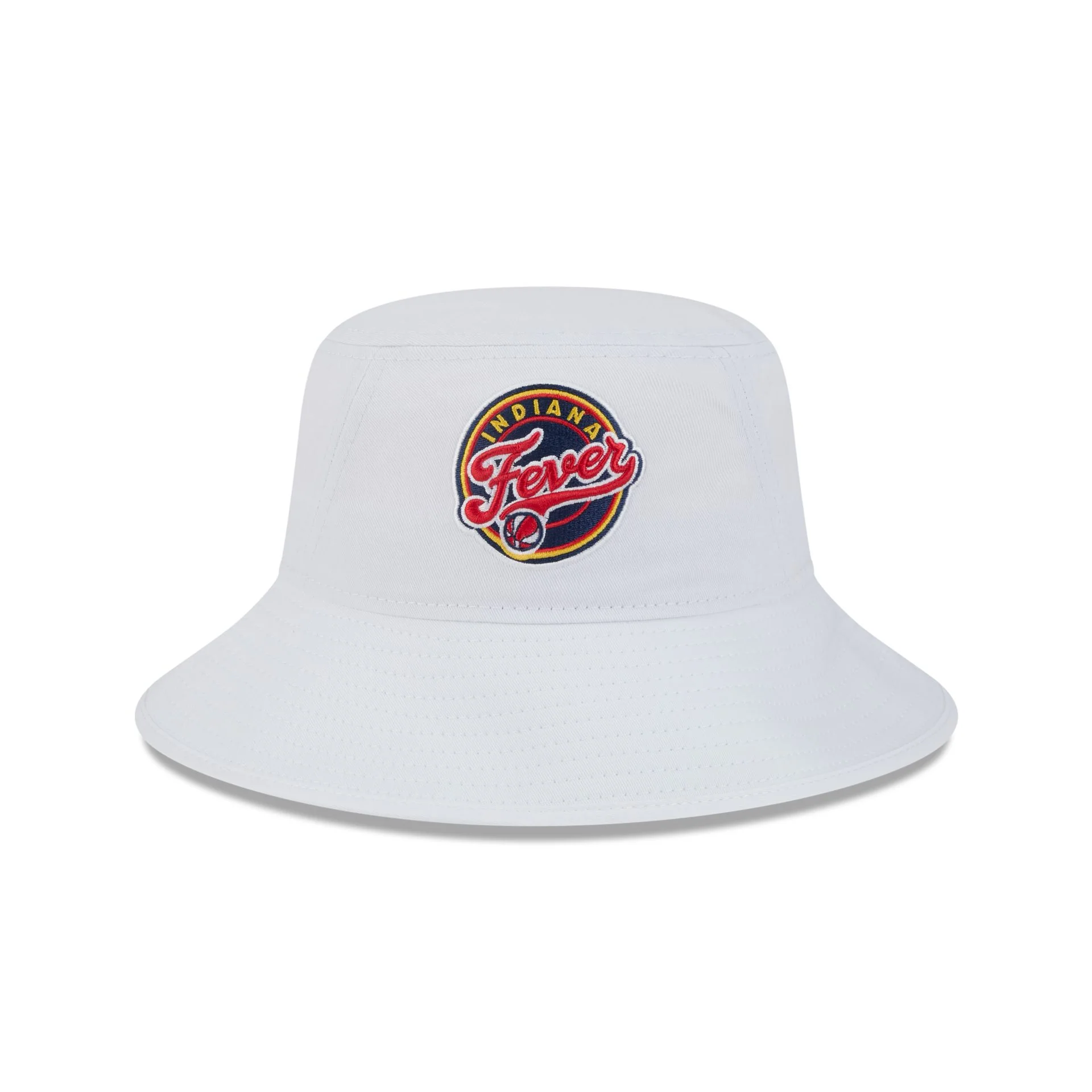 Indiana Fever Optic White Bucket Hat