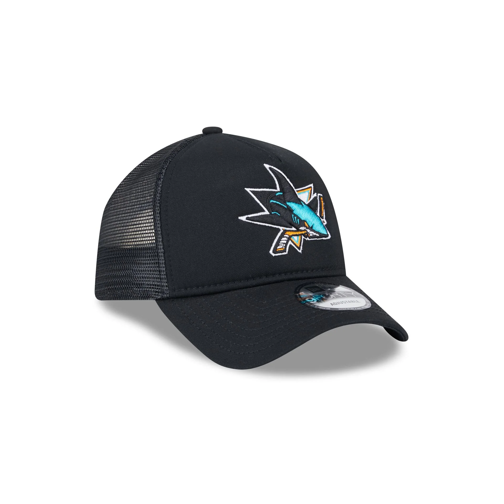 San Jose Sharks 9FORTY A-Frame Trucker Hat