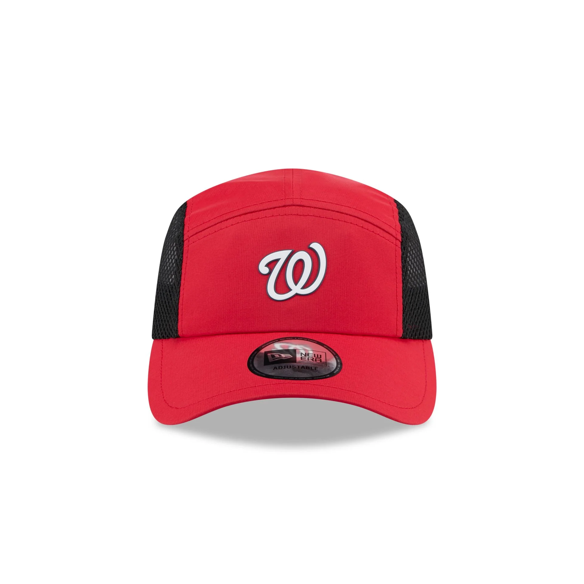Washington Nationals Poly Runner Adjustable Hat