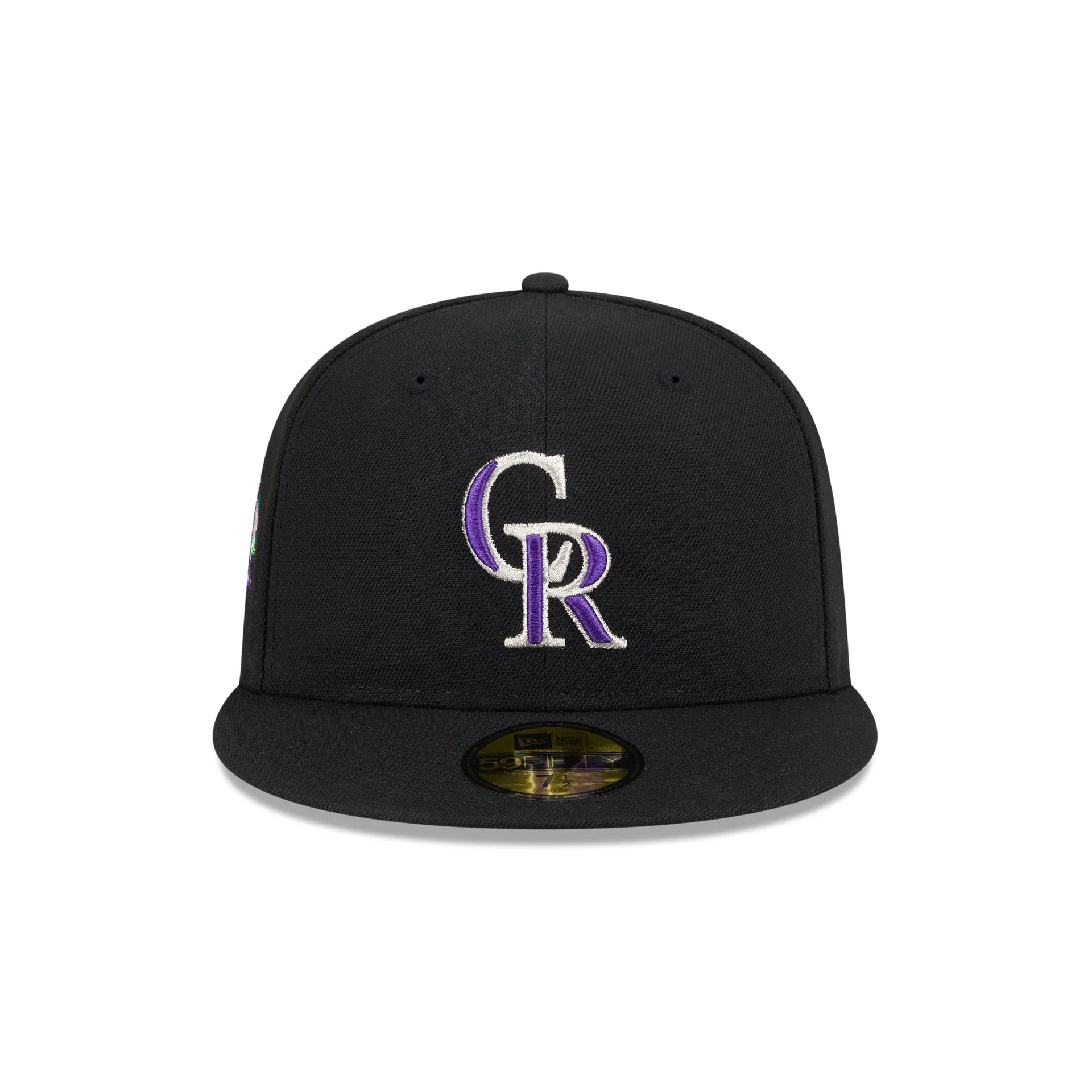 Colorado Rockies Floral Undervisor 59FIFTY Fitted Hat