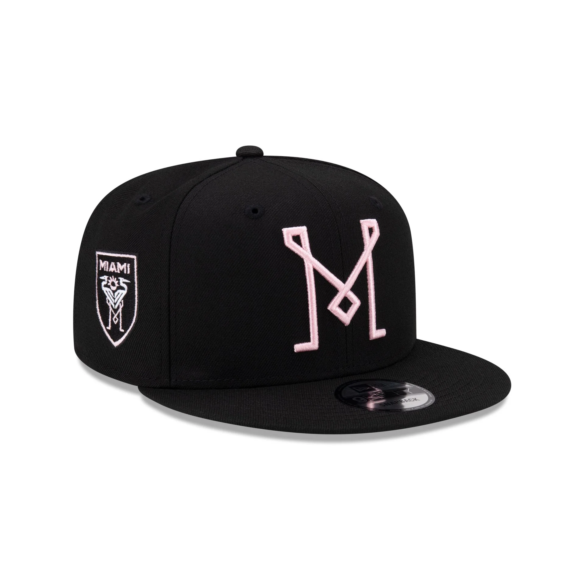 Inter Miami Basic Black 9FIFTY Snapback Hat