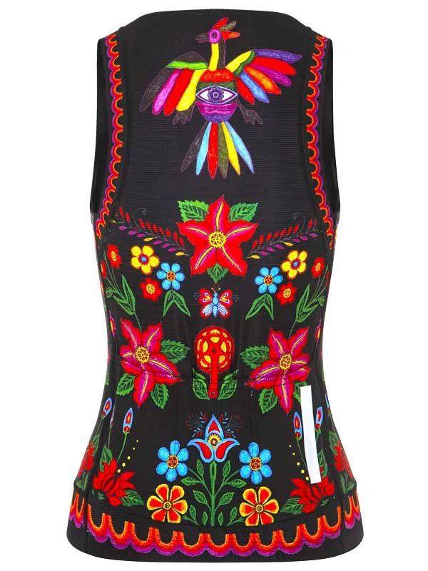 Frida Sleeveless Jersey Black