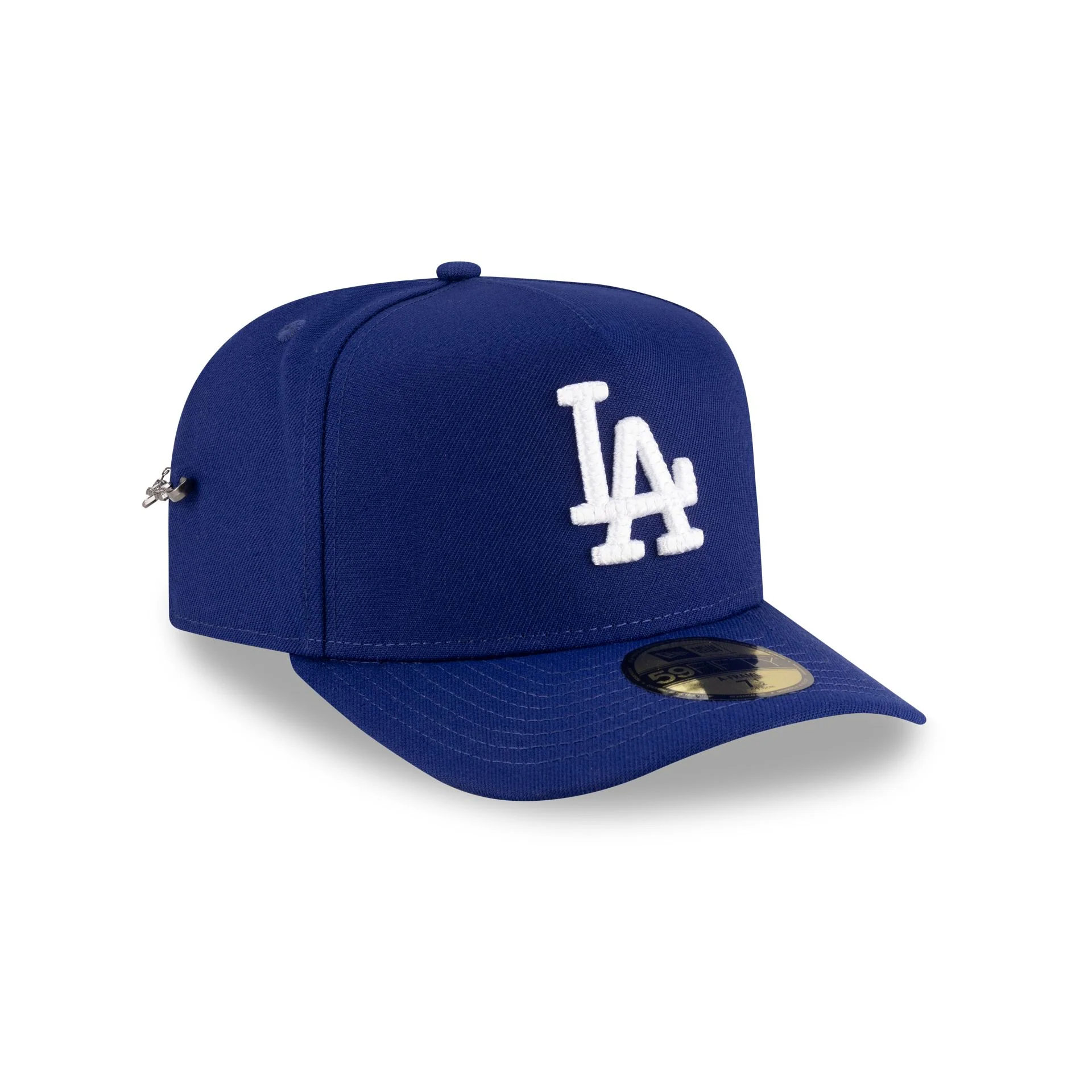 Los Angeles Dodgers Script Safety Pin 59FIFTY A-Frame Fitted Hat