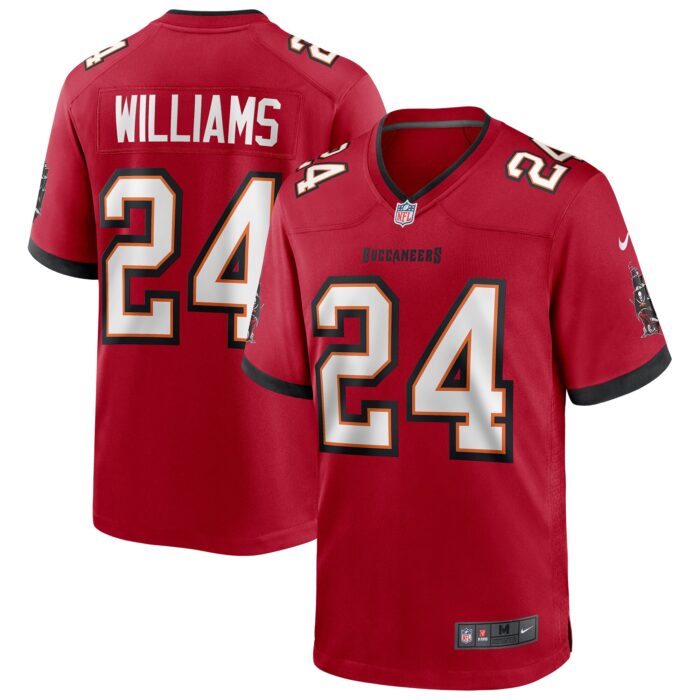 Men’s Tampa Bay Buccaneers Cadillac Williams Nike Red Game Retired Player Jersey