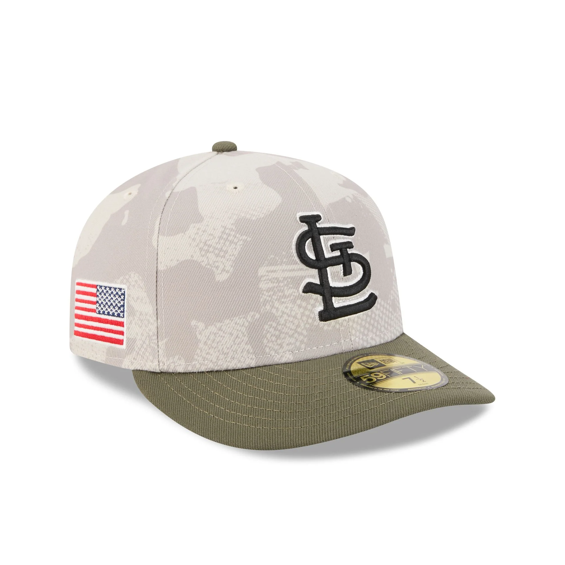 St. Louis Cardinals Armed Forces Day 2025 59FIFTY Fitted Hat