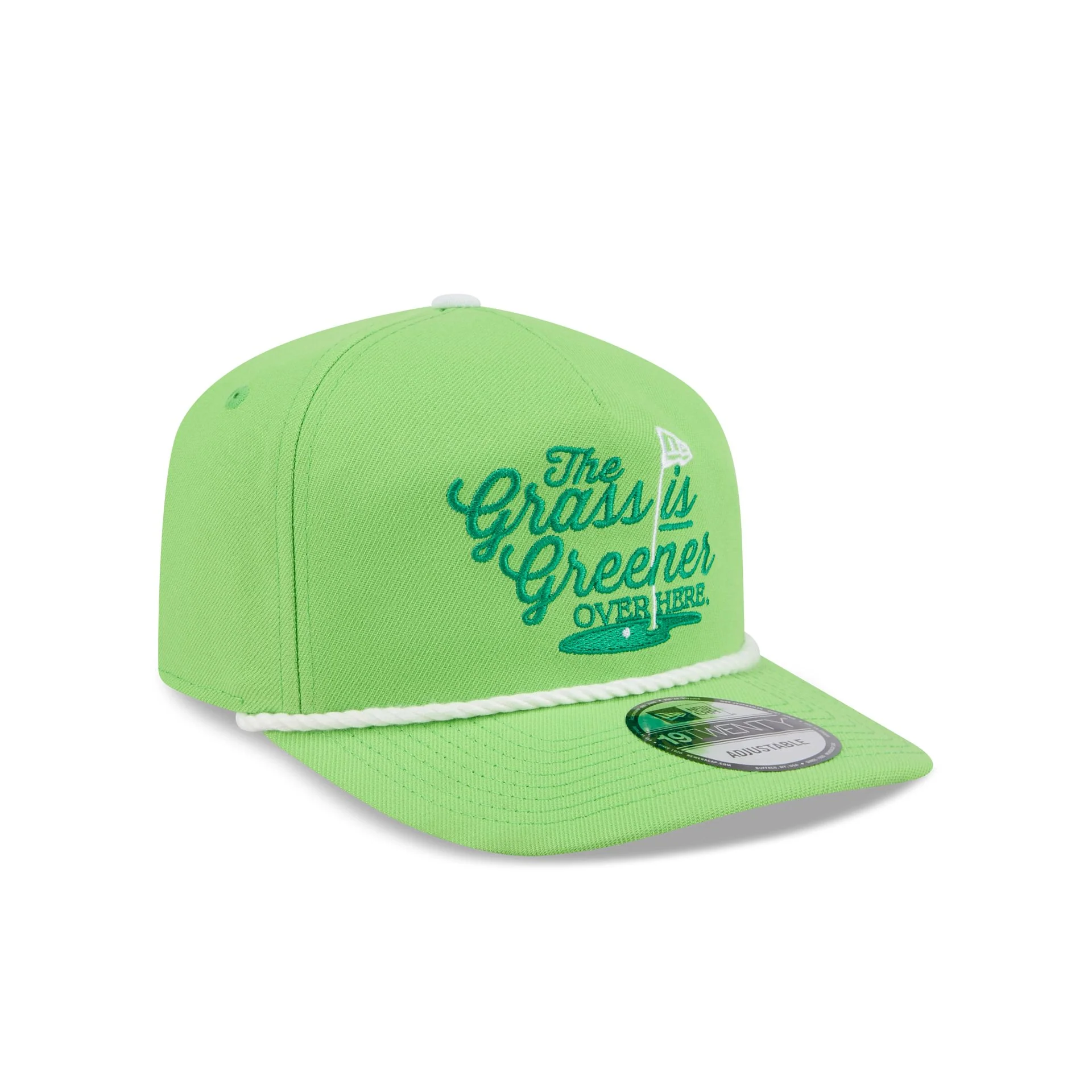 New Era Cap The Grass is Greener Rope Golfer Hat