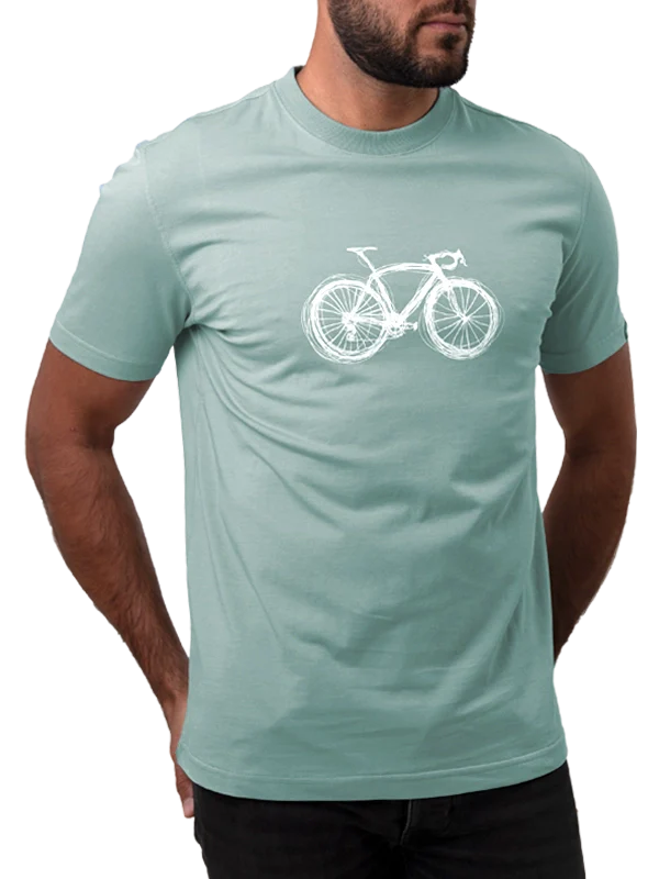 Just Bike Men's T-Shirt Green