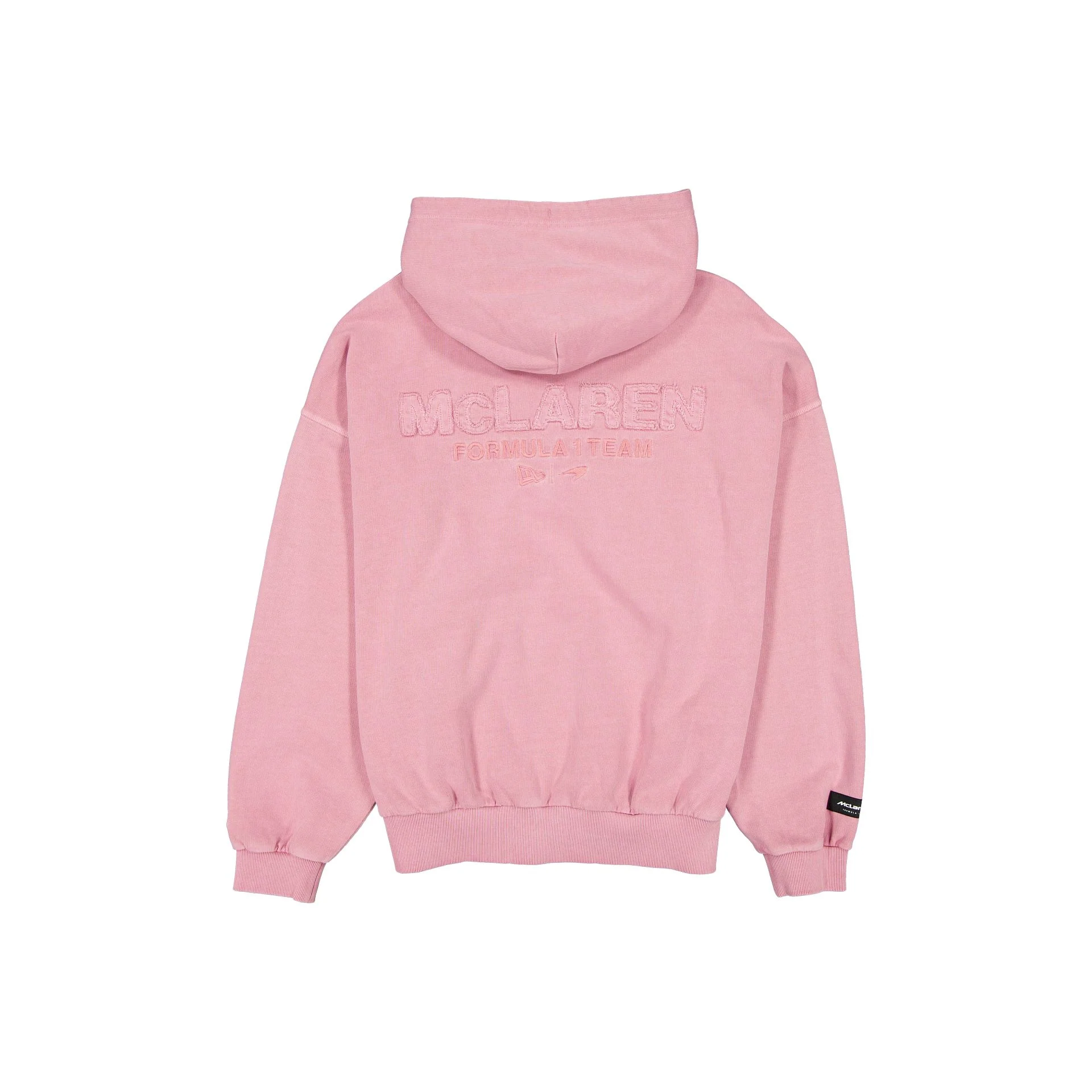 McLaren Formula 1 Team Washed Pink Oversized Full-Zip Hoodie