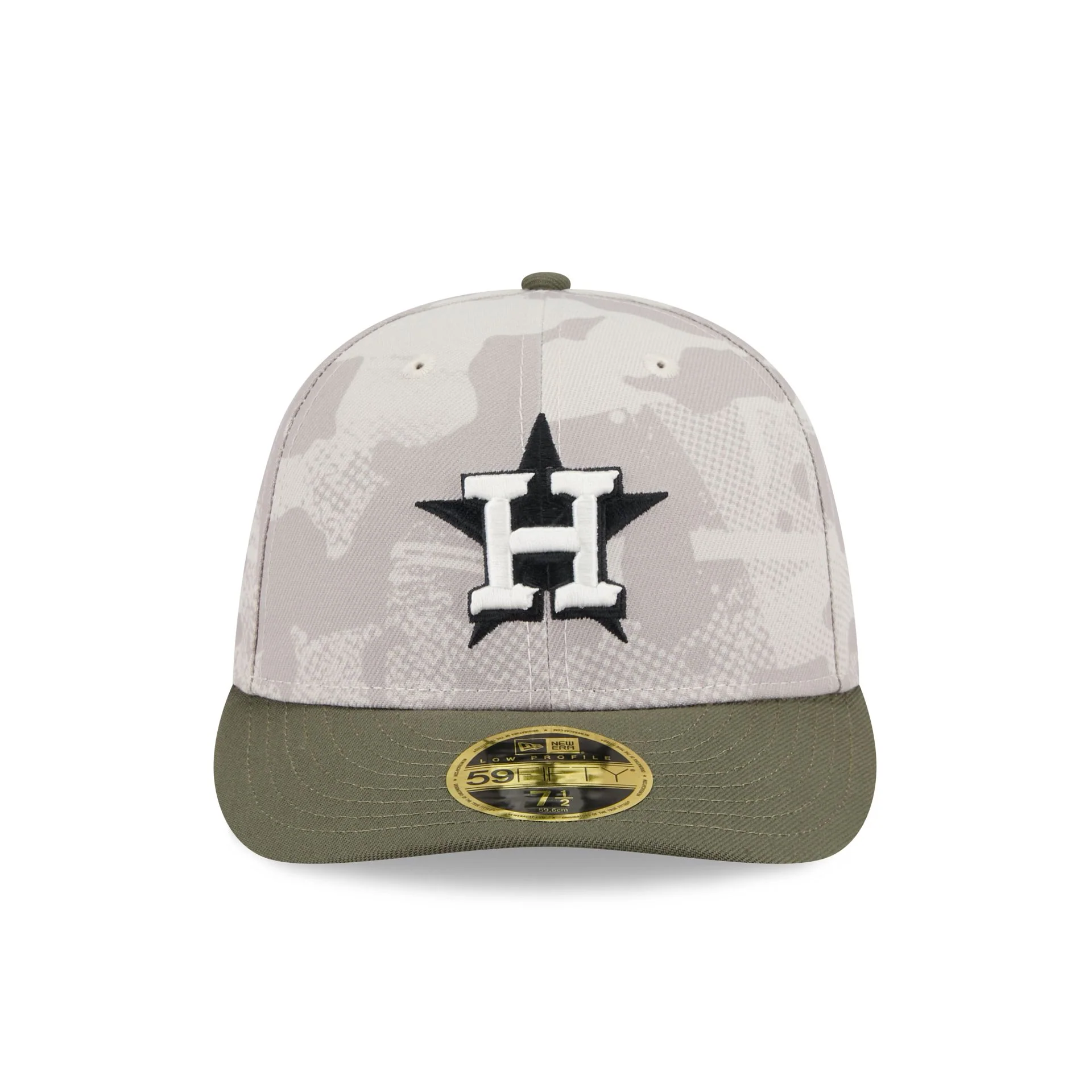 Houston Astros Armed Forces Day 2025 Low Profile 59FIFTY Fitted Hat