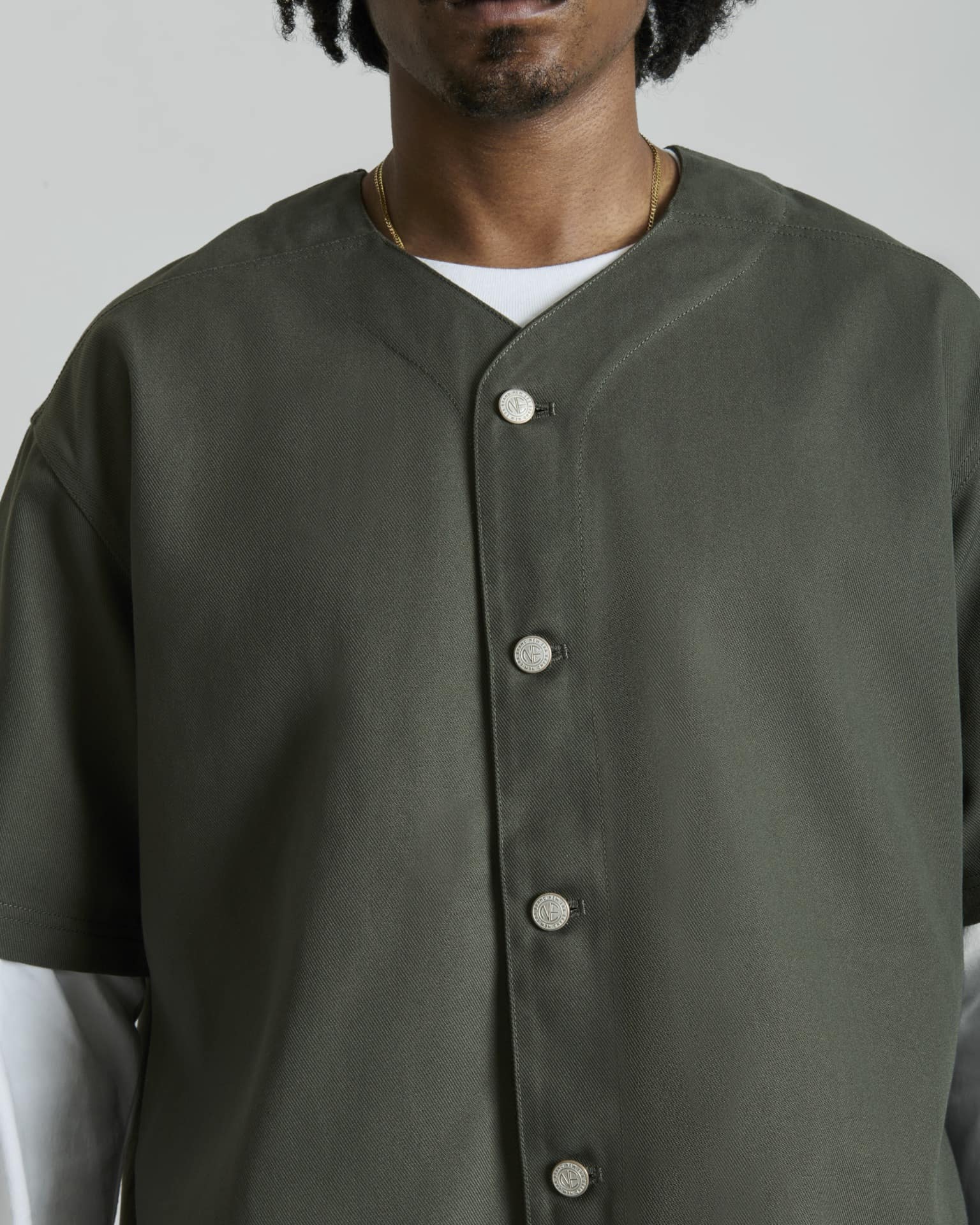Riverside Dusty Charcoal Baseball Jersey