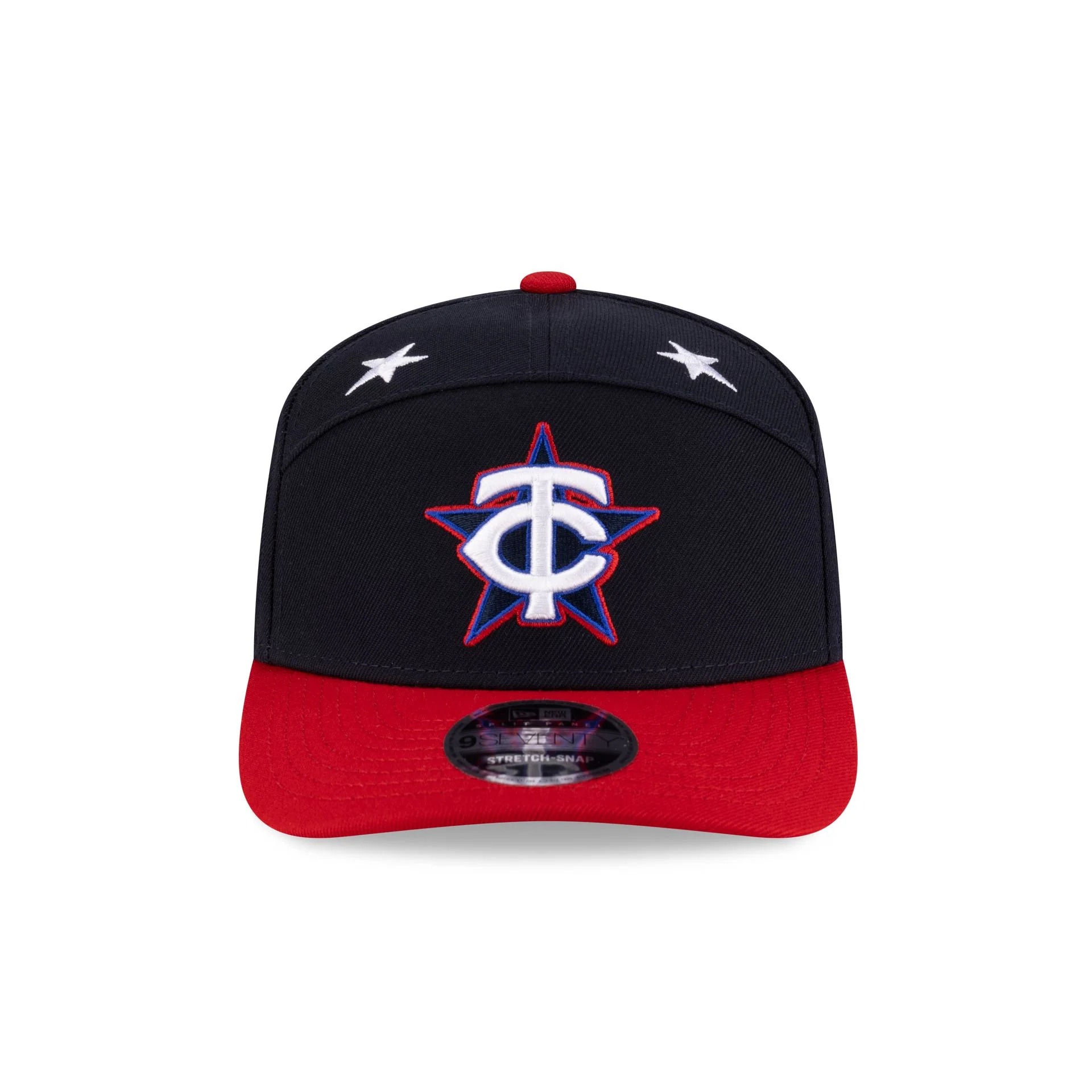 Minnesota Twins 2025 All-Star Game Workout Split Panel 9SEVENTY Stretch-Snap Hat
