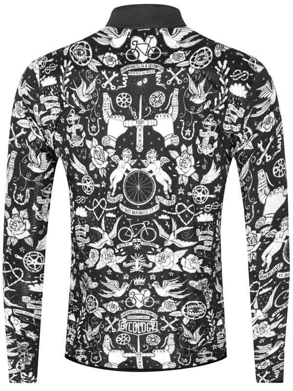 Velo Tattoo Men's Lightweight Windproof Jacket