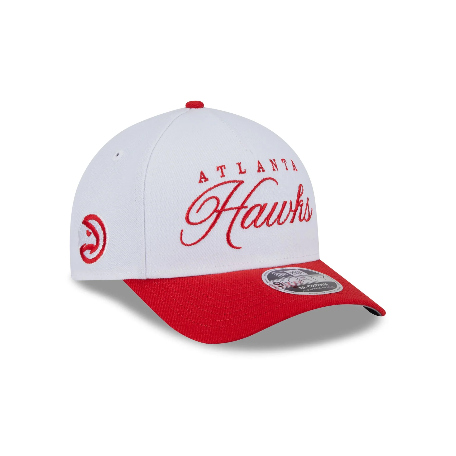 Atlanta Hawks 2025 Draft 9FORTY M-Crown A-Frame Snapback Hat