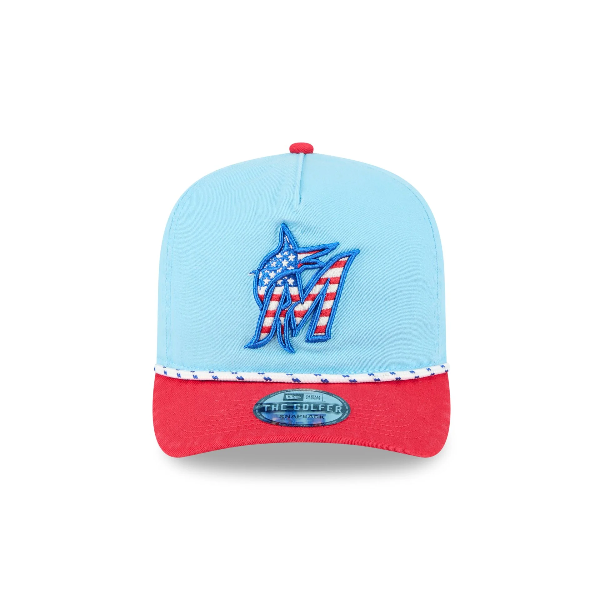 Miami Marlins Independence Day 2025 Golfer Hat