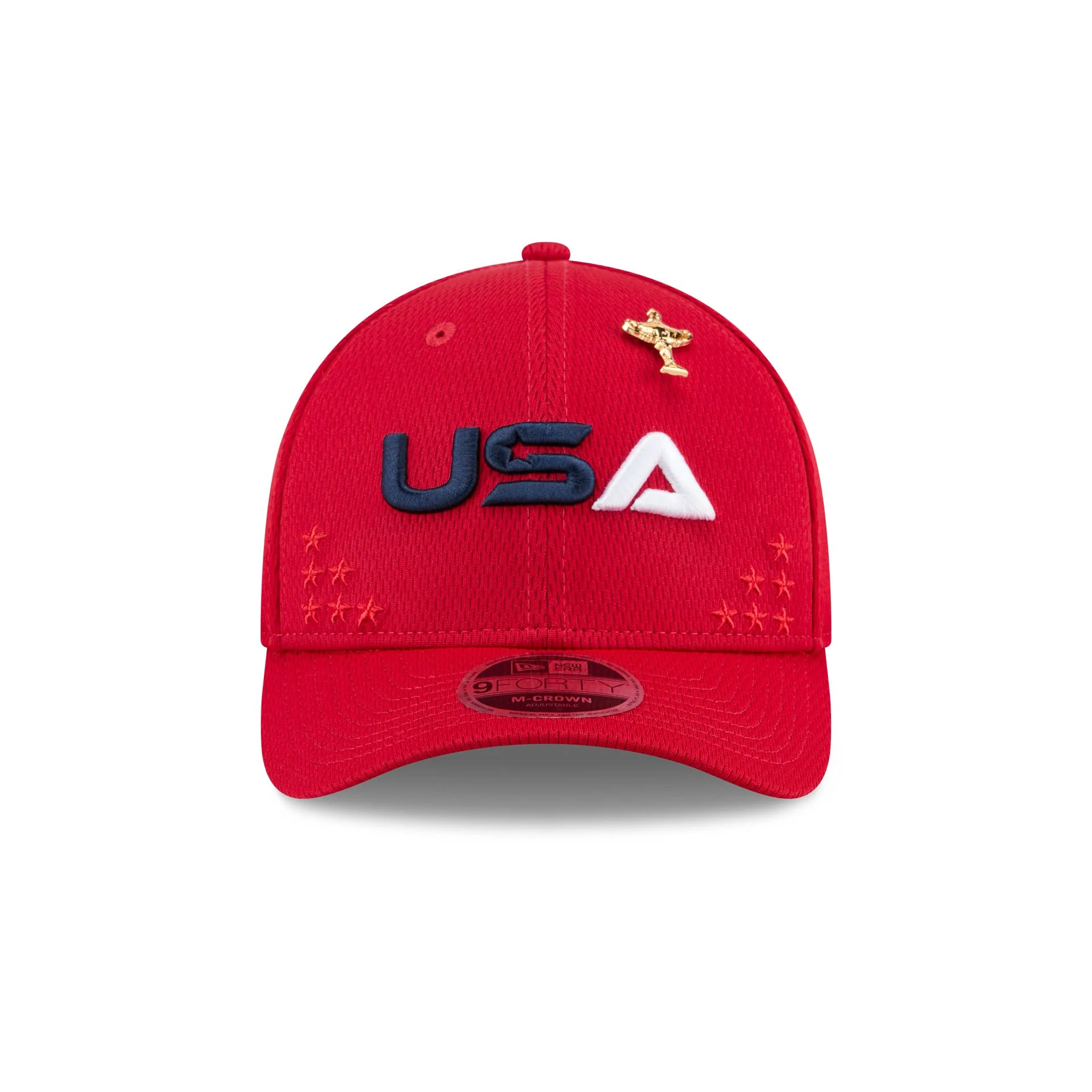 2025 Ryder Cup Team USA Red 9FORTY M-Crown Snapback Hat