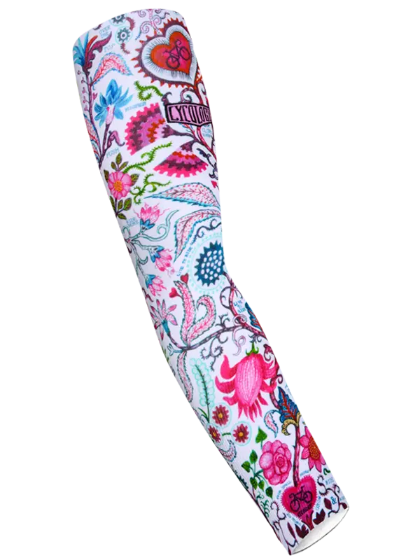 Secret Garden White Sun Sleeves