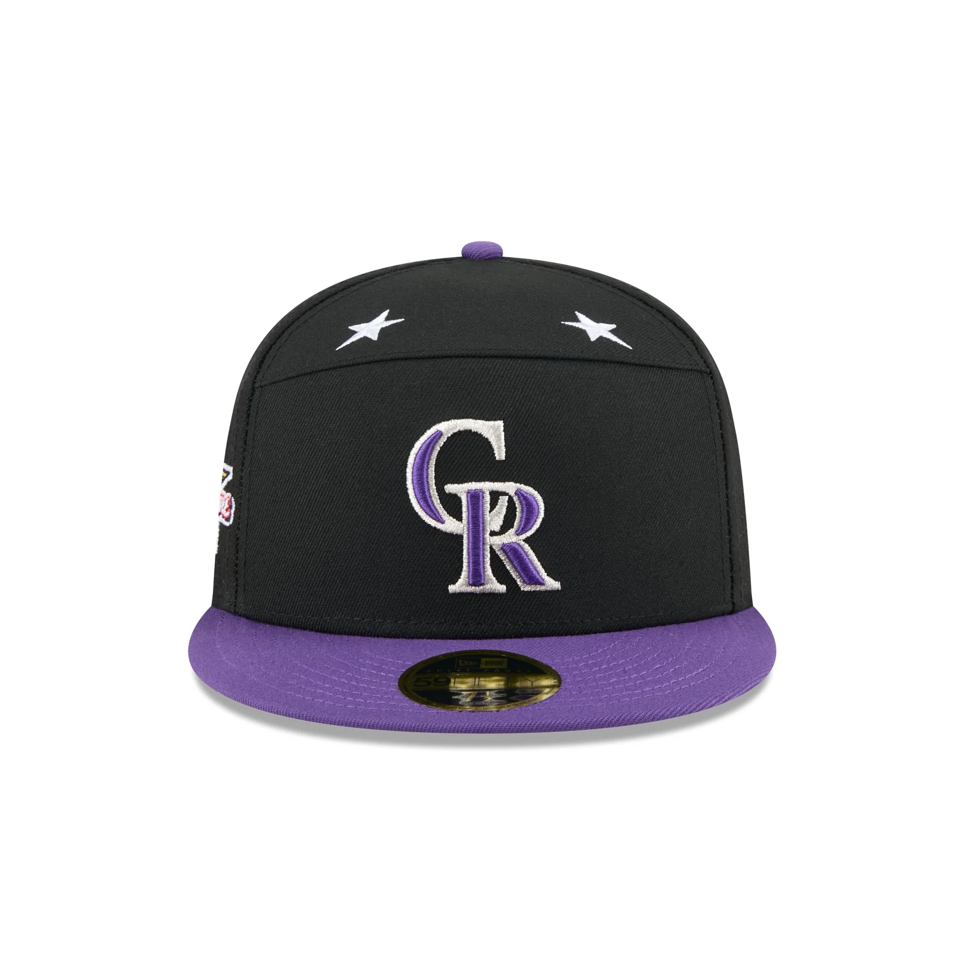 Colorado Rockies 2025 All-Star Game Split Panel 59FIFTY Fitted Hat