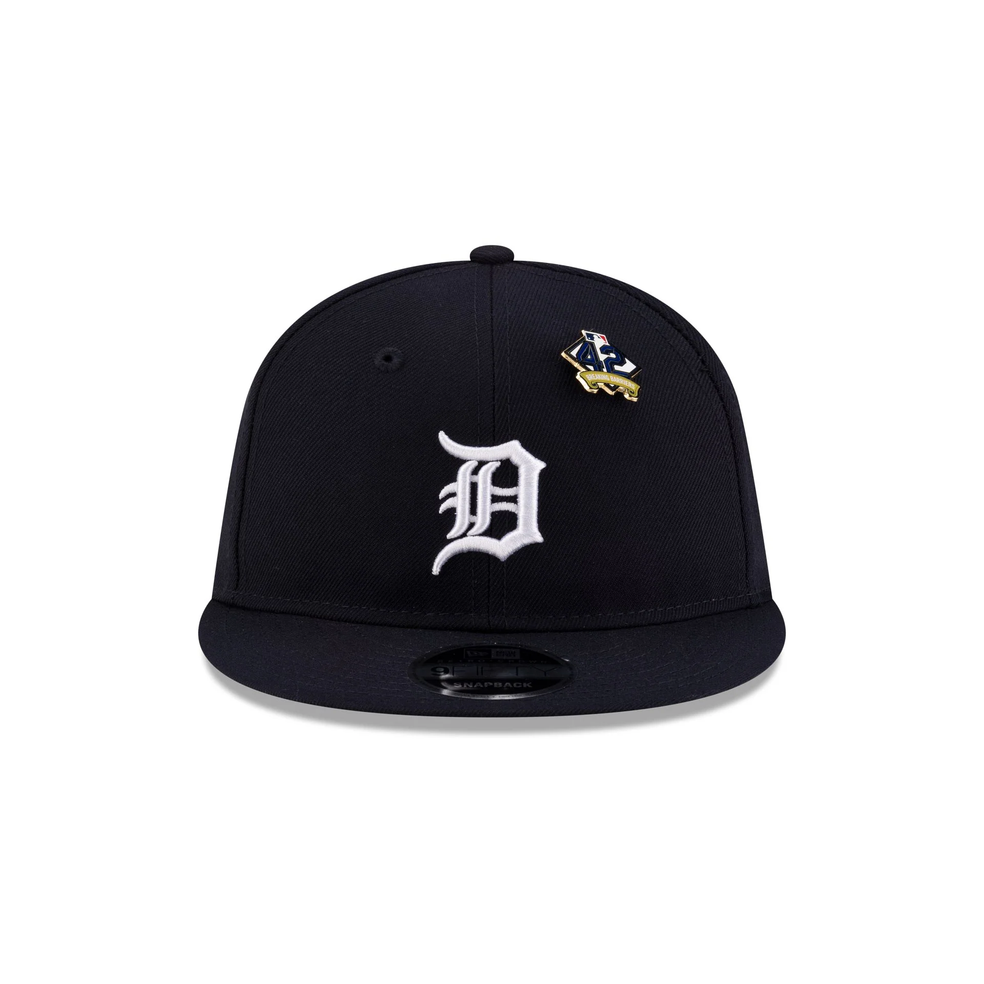 Detroit Tigers Jackie Robinson Day 2025 Retro Crown 9FIFTY Snapback Hat