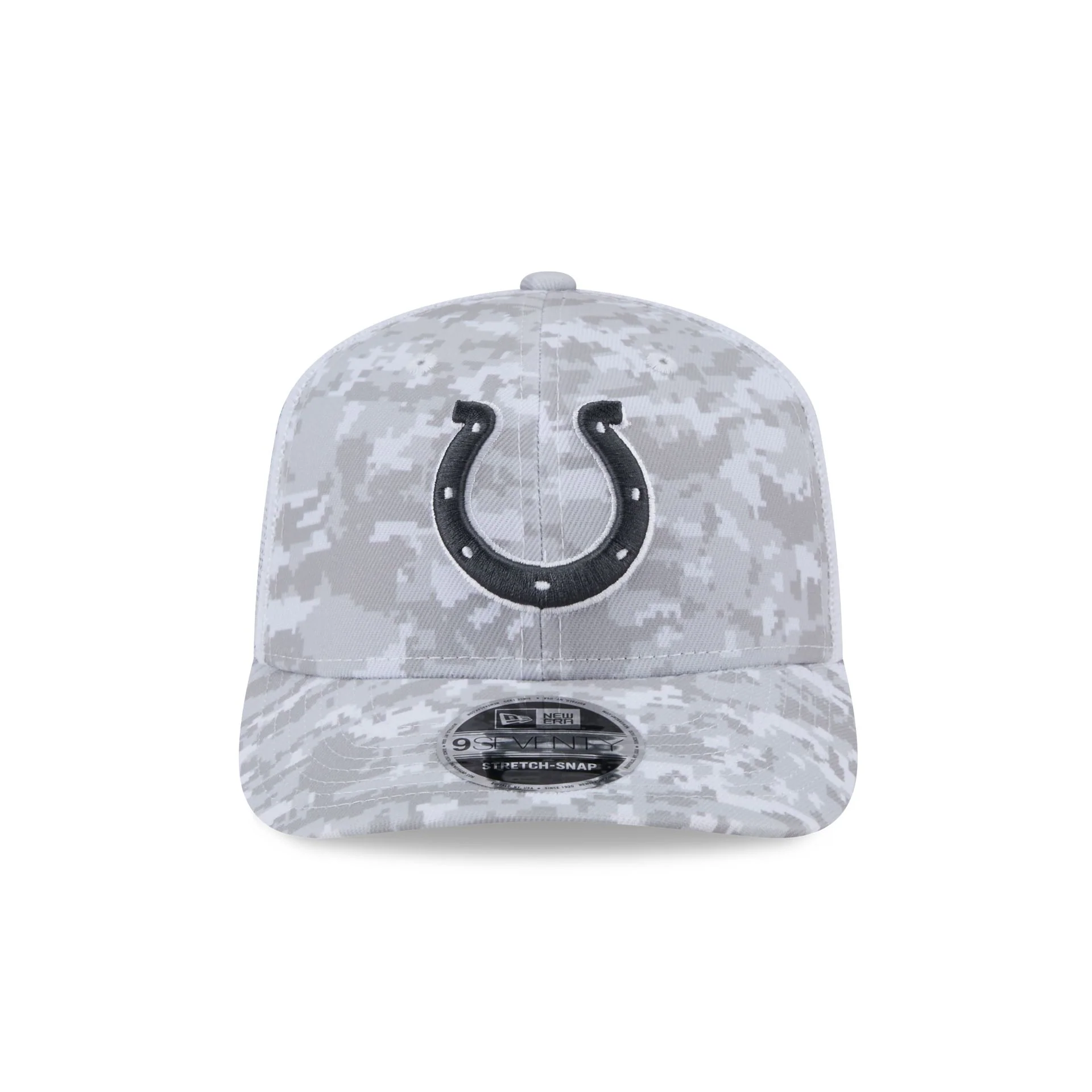 Indianapolis Colts 2024 Salute to Service 9SEVENTY Trucker Hat