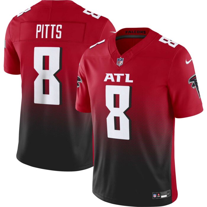 Men’s Atlanta Falcons Kyle Pitts Nike Red Vapor F.U.S.E. Limited Jersey