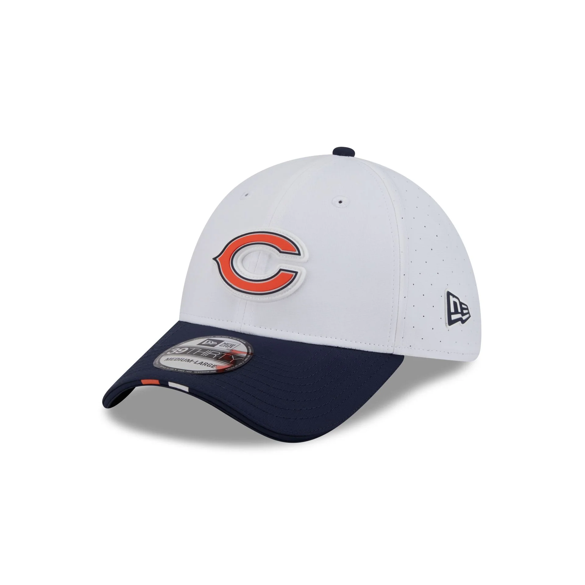 Chicago Bears 2025 Training 39THIRTY Stretch Fit Hat