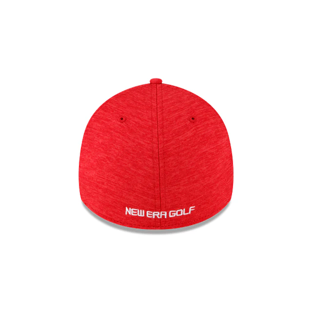 New Era Golf Red 39THIRTY Stretch Fit Hat