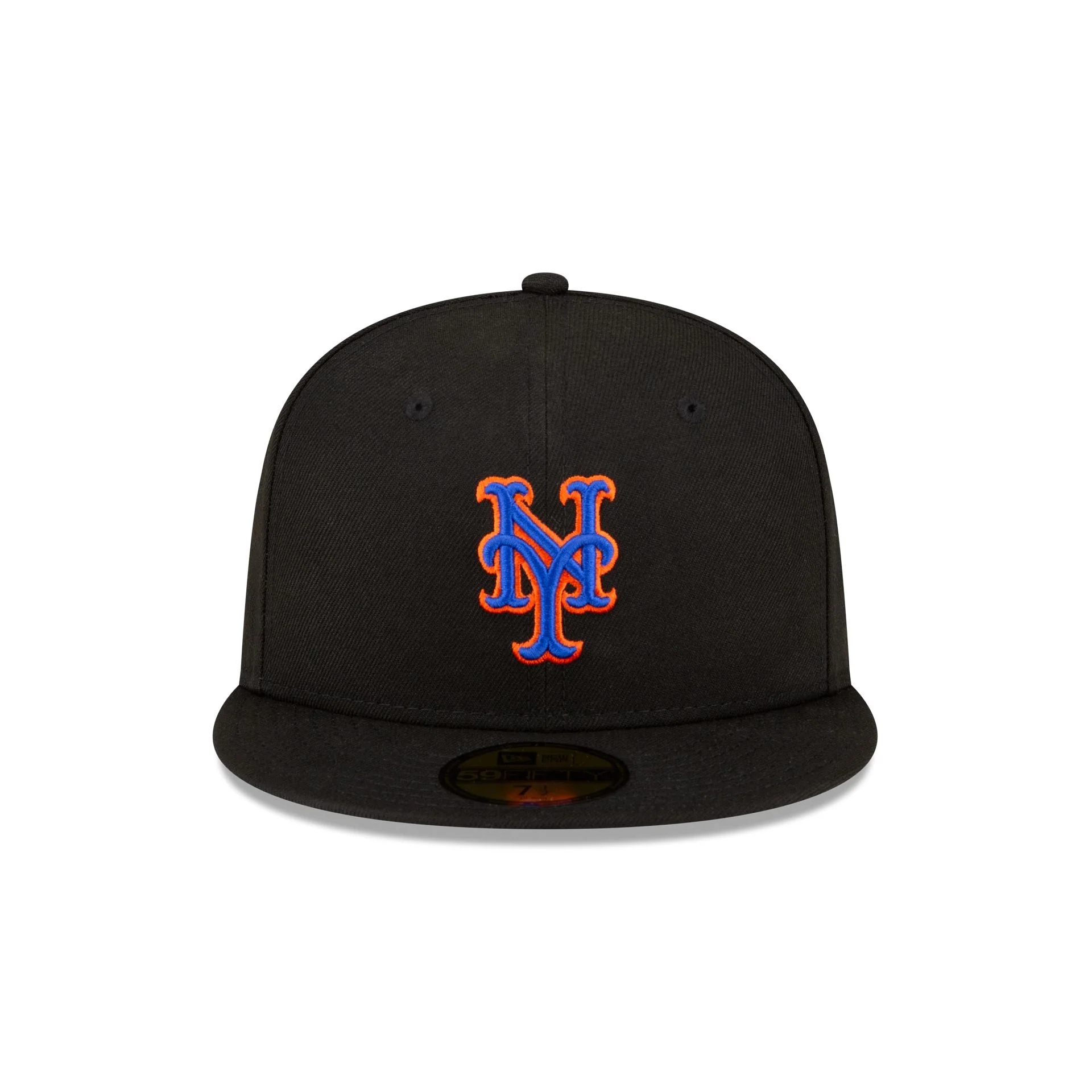 New York Mets Authentic Collection Alt Black 59FIFTY Fitted Hat