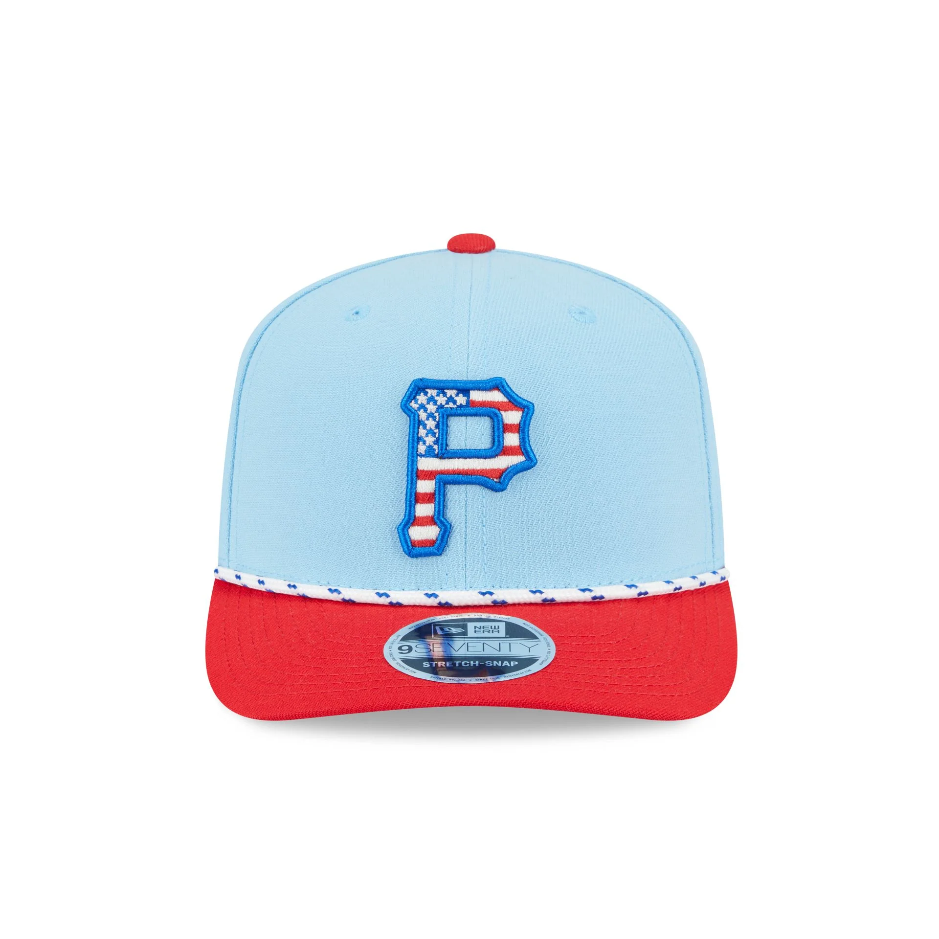 Pittsburgh Pirates Independence Day 2025 9SEVENTY Stretch-Snap Hat