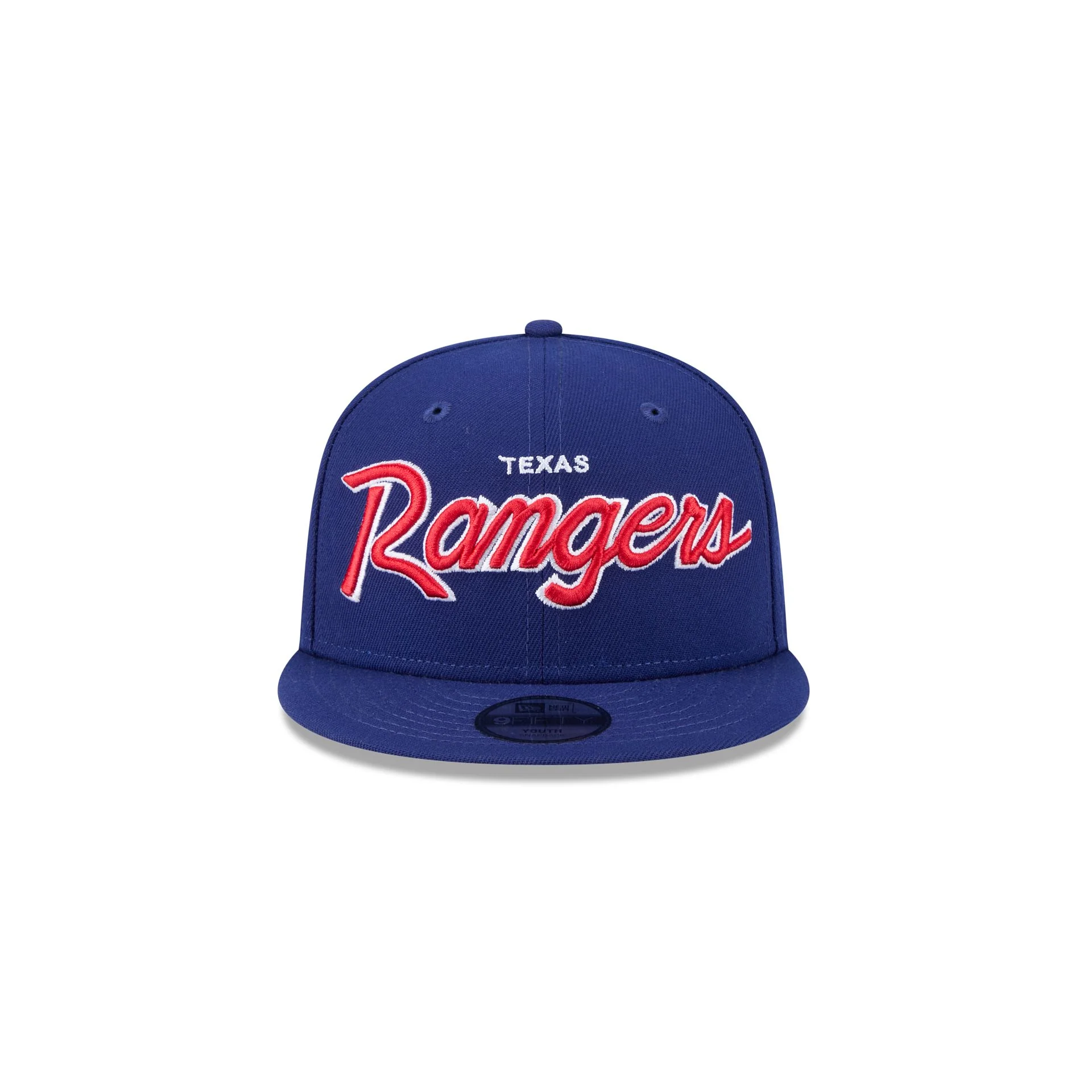 Texas Rangers Script Kids 9FIFTY Snapback Hat