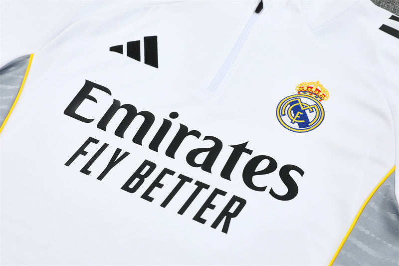 Tracksuit Real Madrid White/Black 25/26