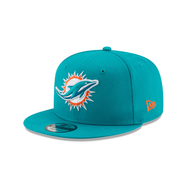 Miami Dolphins Basic Alt 9FIFTY Snapback Hat