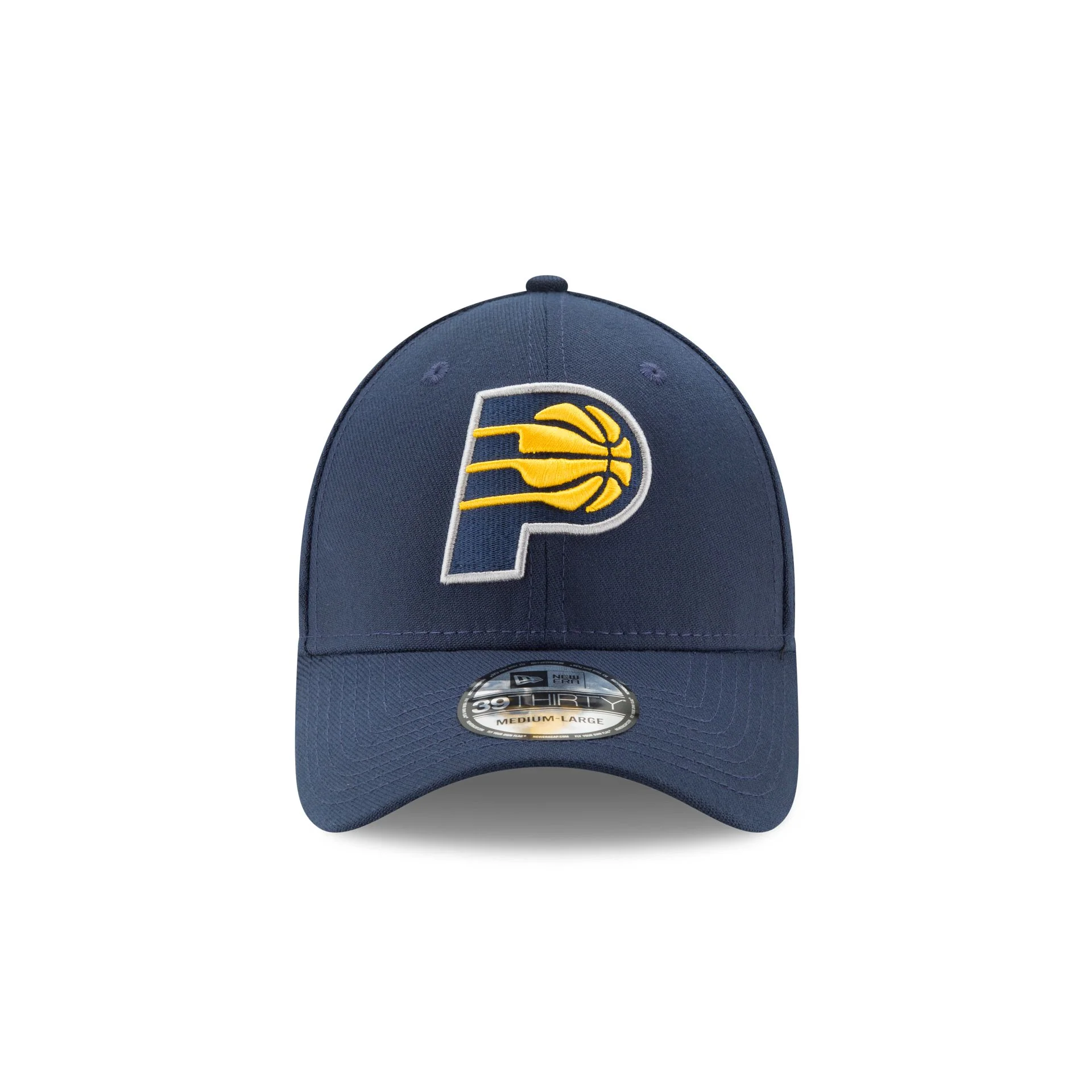 Indiana Pacers 2025 NBA Finals Sidepatch 39THIRTY Stretch Fit Hat