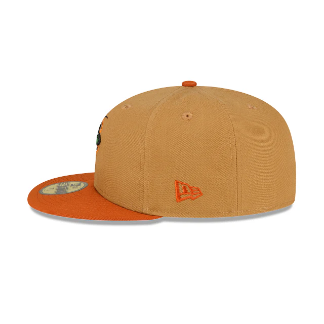 Greensboro Grasshoppers Wheat 59FIFTY Fitted Hat
