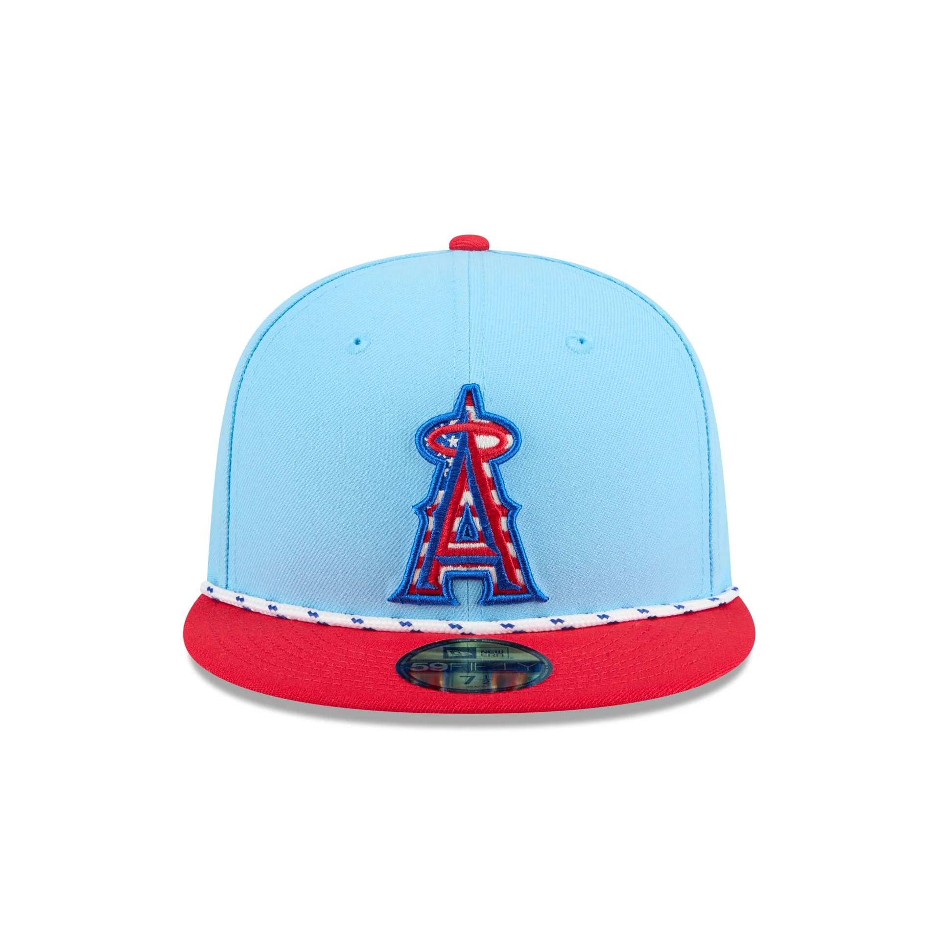 Los Angeles Angels Independence Day 2025 59FIFTY Fitted Hat