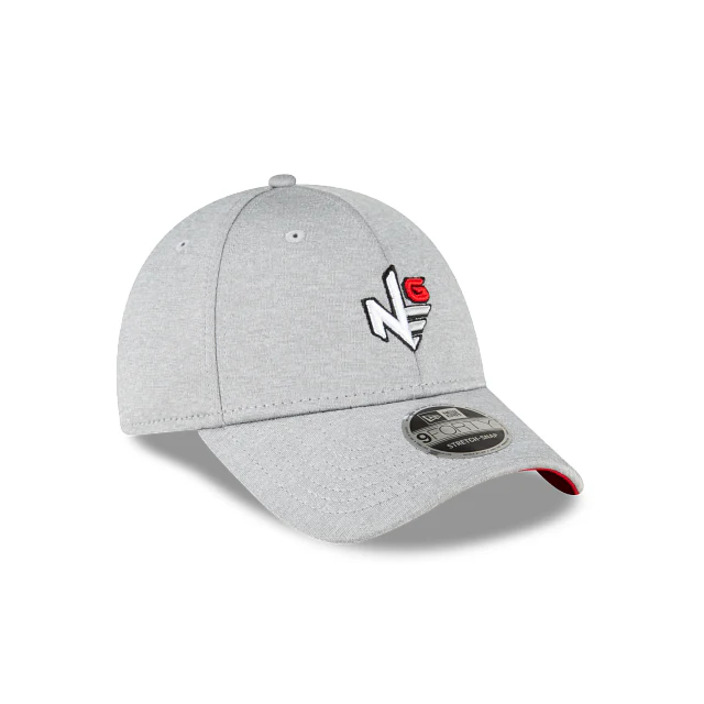 New Era Golf Gray 9FORTY Stretch-Snap Hat